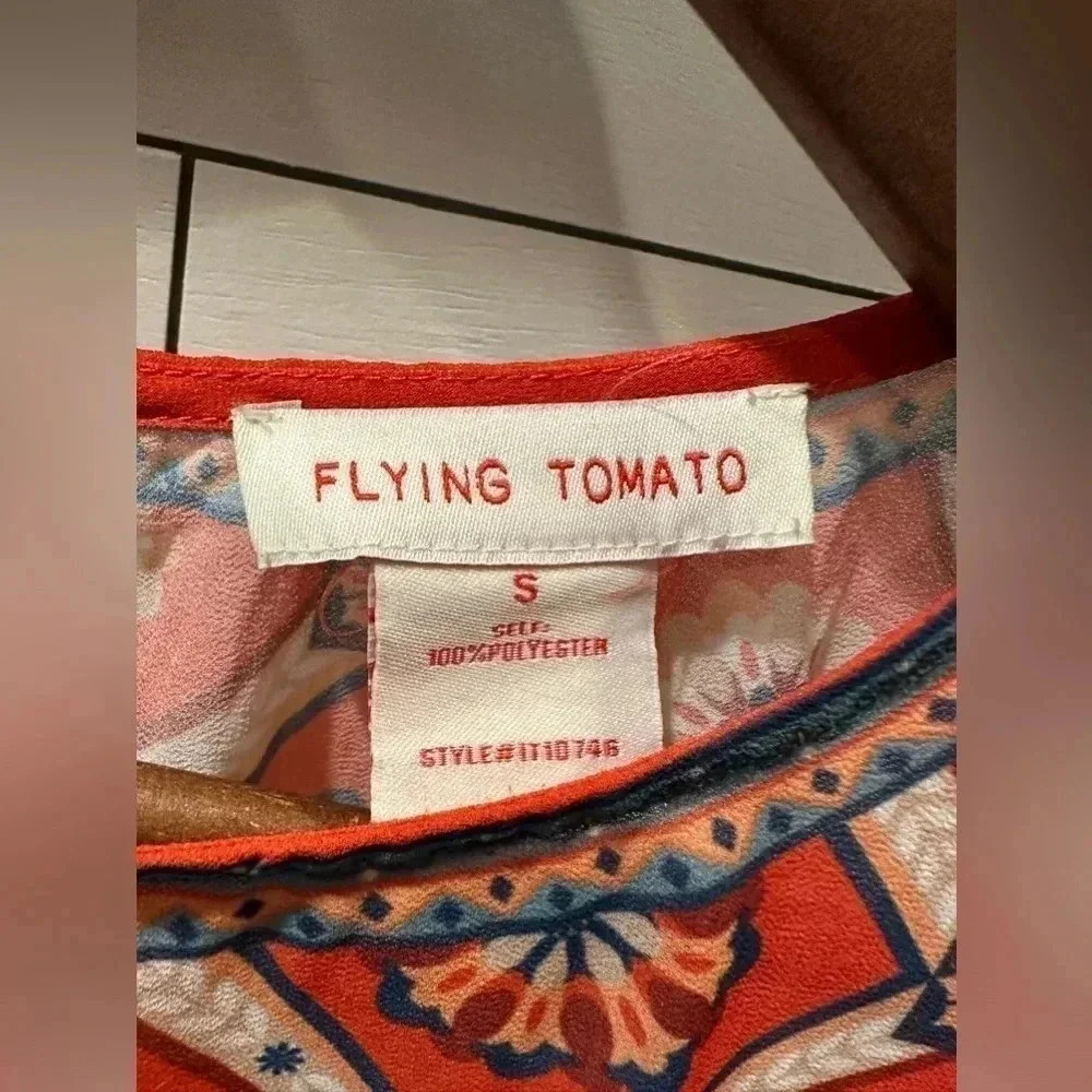 Flying Tomato Res Blouse- small - Picture 2 of 5